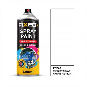 SGS Fıxed Parlak Vernik Akrilik Sprey Boya 400 ml F3245