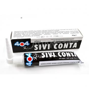 404 Sıvı Conta Siyah 45 Gr. Tüp