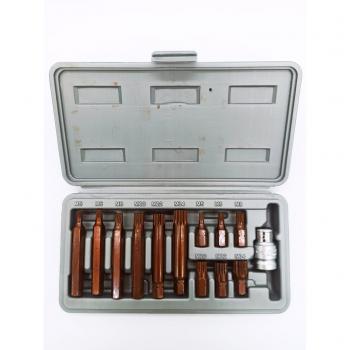 Rico Xzn 13 Parça Torx Kaplamalı Otomotiv Bits Set 12 Köşe 005-KK0004