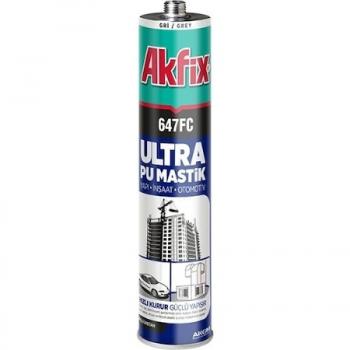 Akfix 647FC Ultra Pu Mastik Silikon Beyaz 280 ML Yapı Otomotiv