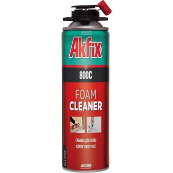 Akfix 800C Poliüretan Köpük Temizleyici Sprey 500 Ml