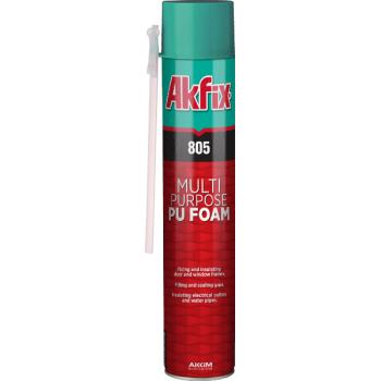 Akfix 805 Çok Amaçlı Poliüretan Pipetli Pu Köpük 850 gram