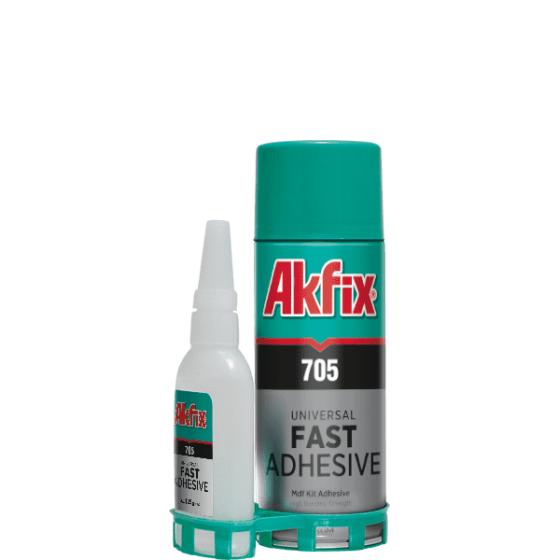 Akfix Profesyonel Hızlı Yapıştırıcı 200 ML + 50 Gr.