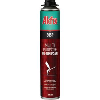 Akfix Köpük Tabancalı Montaj Köpüğü Dolgu Köpüğü 805P 850 Gr