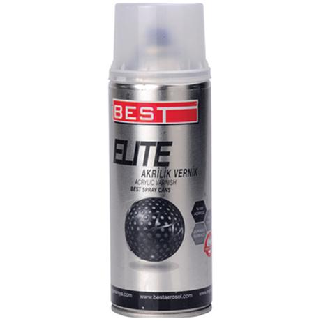 Best Elite Akrilik Sprey Vernik 400 Ml Tüm Yüzeyler