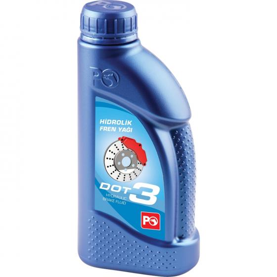 PETROL OFİSİ DOT 3 HİDROLİK FREN YAĞI DEBRİYAJ YAĞI 500ML