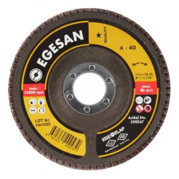 Egesan Flap Disk Zımpara 115 MM 40 Kum Ahşap Metal Zımparası