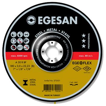 EGESAN METAL KESME TAŞI 180x3,0x22,23 EGEFLEX KESİCİ TAŞ