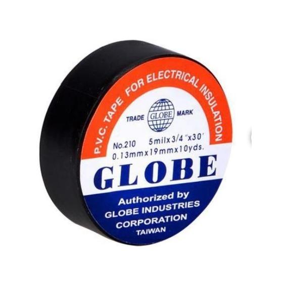 Globe Pvc Elektrik İzole Bant Siyah İzolasyon Bandı 19mm 1 Adet