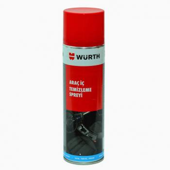 Würth Araç İçi Temizleme Spreyi Koltuk Tavan Temizleme Köpüğü 500 ML