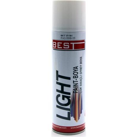 Best Light Sprey Boya Mat Siyah 250 ML BL250