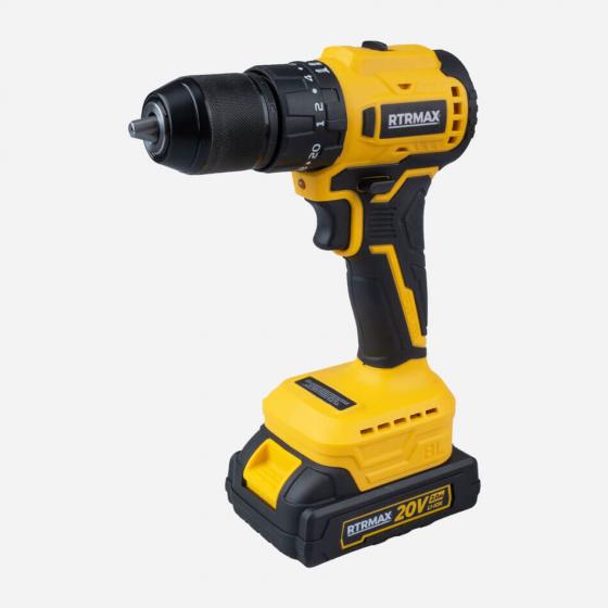 Rtrmax Şarjlı Darbeli Matkap 35 Nm 2x2.0 Ah 20 V Çift Akü X-Lion  RTM3520
