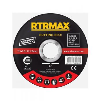 Rtrmax RDI11510 Inox Kesme Diski 115*1.0*22 mm