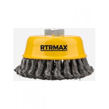 Rtrmax Burgulu Çanak Fırça 80 mm RH22108