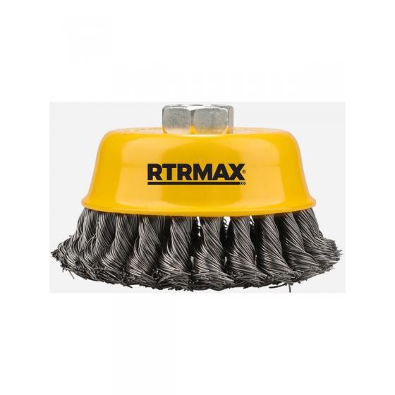 Rtrmax Burgulu Çanak Fırça 65 mm RH22106