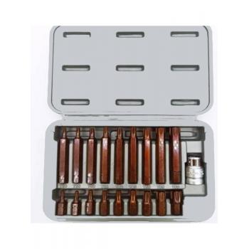 Rico Torx Otomotiv Bits Set Kaplamalı 19 Parça Orjinal Delikli 005-KK0003