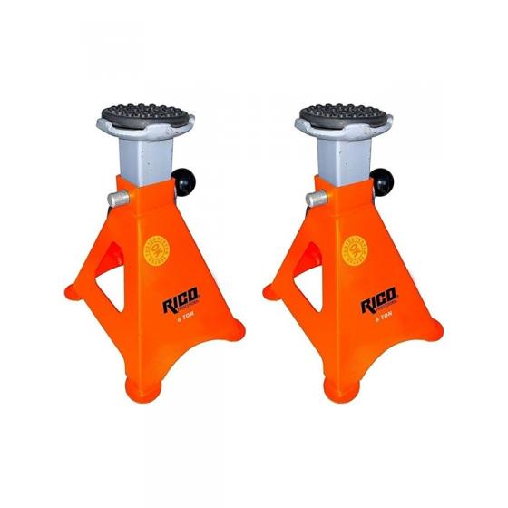 Rico 3 Ton Araç Altı Sehpa Kriko Standı Araba Besleme Sehpası Emniyet Pimli 1 Çift 013-RC6028