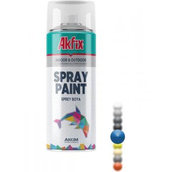 Akfix Sprey Boya Parlak Mavi RAL5017 400ML / 300GR