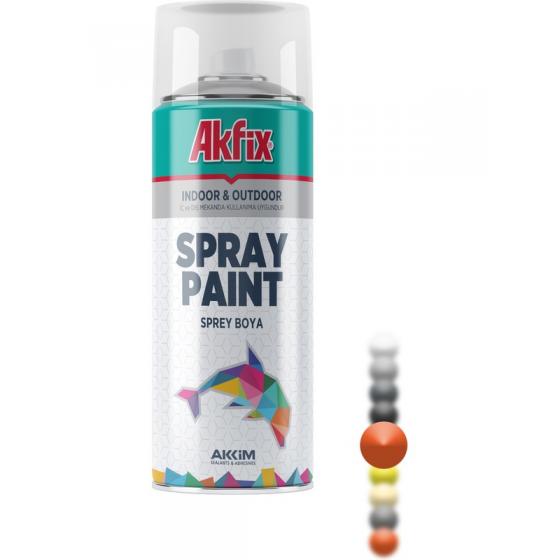 Akfix Sprey Boya Turuncu RAL2008 400ML / 300GR