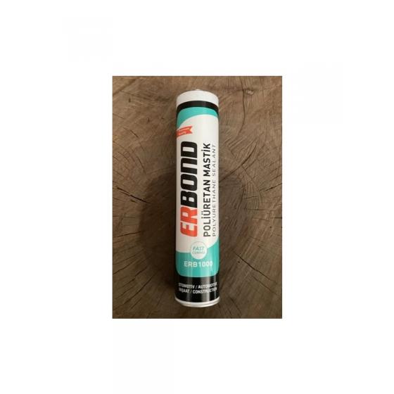 Erbond Pu Mastik Beyaz Güçlü Silikon Metal Yapıştırıcı Otomotiv İnşaat 280 ML