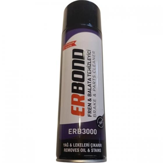 Erbond Fren Balata Temizleyici Karasör Yağ Temizleme Spreyi 500 ML. ERB3000