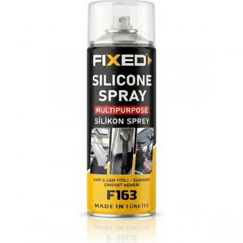 Fixed F163 Silikon Sprey 400 ml - Trim Gıcırtı Önleyici Su İtici ve Yağlayıcı Bakım Spreyi