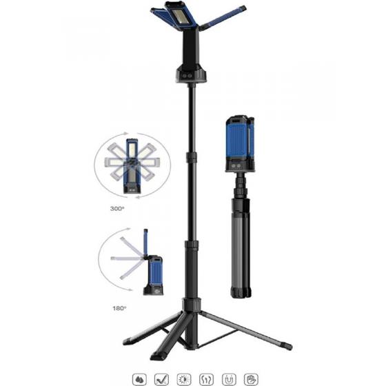 Rico Tripodlu Şarjlı Led Çalışma Lambası 013-RC0039