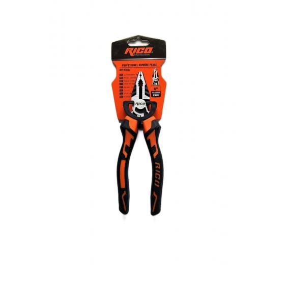 Rico Yeni Tip Profesyonel Kombine Pense 160 MM 6