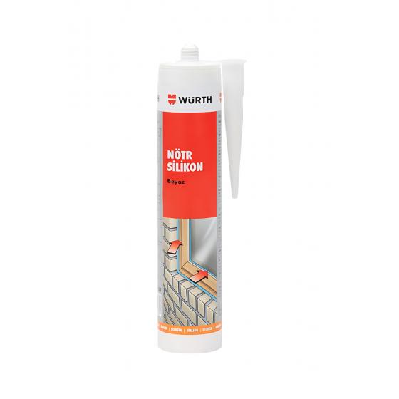 Würth Silikon Siyah Nötr Silikon Genel Amaçlı Kullanım 310 ml