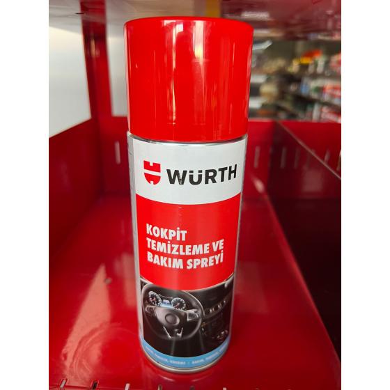 Würth Kokpit Temizleme ve Bakım Spreyi 400 Ml.