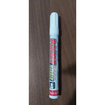 Mercure Paint Marker Silinmez Yazı Kalemi Metal Beyaz