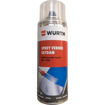 WÜRTH SPREY OTO VERNİK FAR JANT KAPORTA VERNİK PARLAK 400 ML