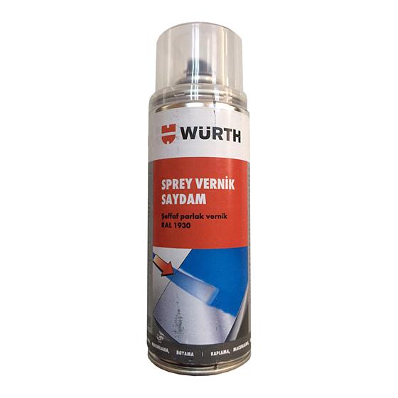 WÜRTH SPREY OTO VERNİK FAR JANT KAPORTA VERNİK PARLAK 400 ML