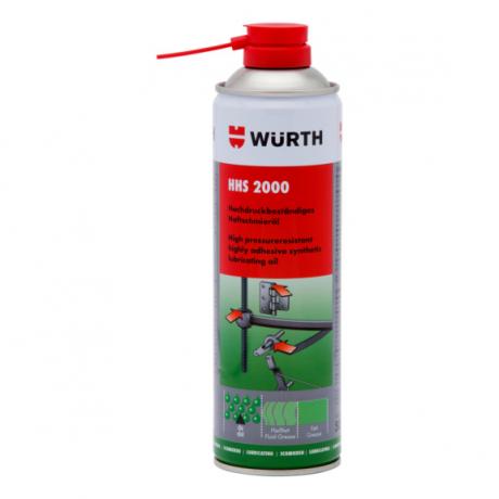 Würth HHS 2000 Yağlama Spreyi Tutunma Özellikli Sıvı Gres 500 ml