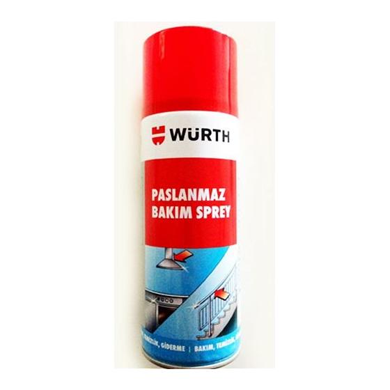 Würth Paslanmaz Çelik İnox Bakım Spreyi Ankastre Parlatıcı Sprey 400 Ml.