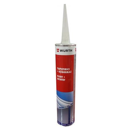 Würth Yapıştırıcı Sızdırmaz Silikon Sıvı Conta Siyah 300 ML.
